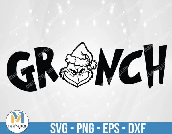 Grinch Face SVG, Grinch Face Svg, Grinch Svg, Christmas SVG, Grinch Png, High Quality Cut File Svg, FC75