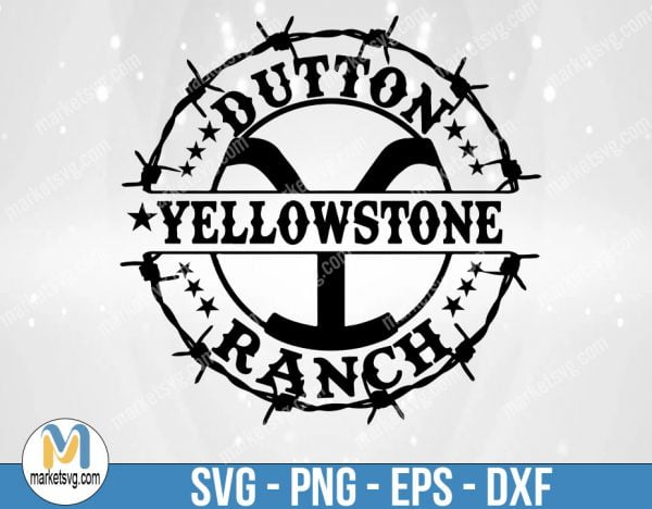 Yellowstone Dutton Ranch SVG, Yellowstone SVG, Digital Download, Yellowstone Dutton Ranch Y Design, FC83