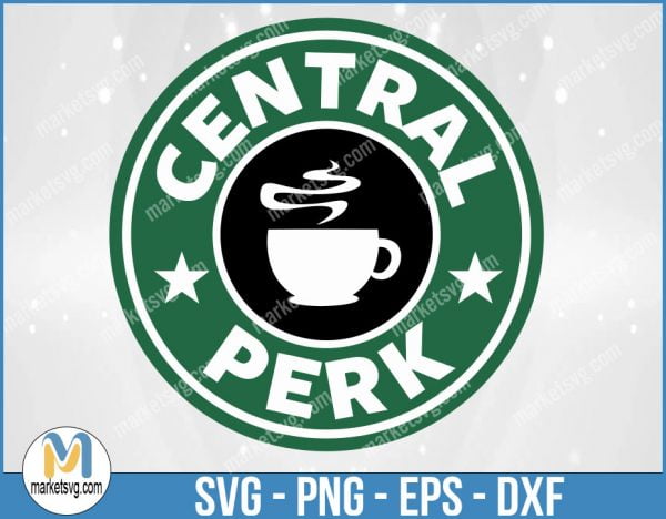 Central Perk, Friends SVG, Friends TV Show SVG, Cricut Silhouette, Friends Font, Friends Quote Clipart, FI15