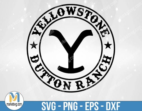 Yellowstone SVG, Dutton Ranch Svg, Cricut, Y Svg, Yellowstone Svg, Layered Svg, Svg Cut File, Digital Download, Silhouette Cut File, FR131