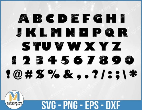 Roblox Font SVG, Roblox SVG, Font svg, Games svg, Video Game svg, svg files, Cricut, GA14