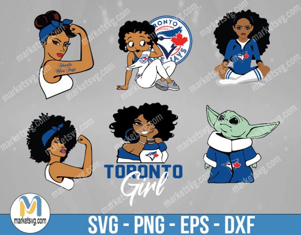 Toronto Blue Jays Logo svg, Toronto Blue Jays Logo, Bundle svg, MLB Girl svg, MLB Team svg, Sports svg, Cricut, MLB66