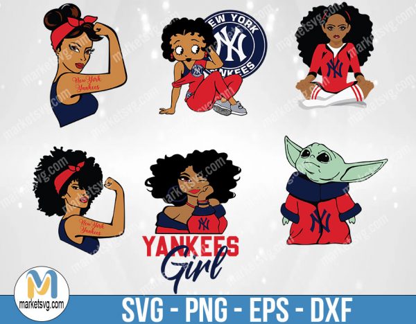 New York Yankees Logo svg, bundle svg, New York Yankees, MLB Girl svg, MLB Team svg, Sports svg, Cricut, MLB67
