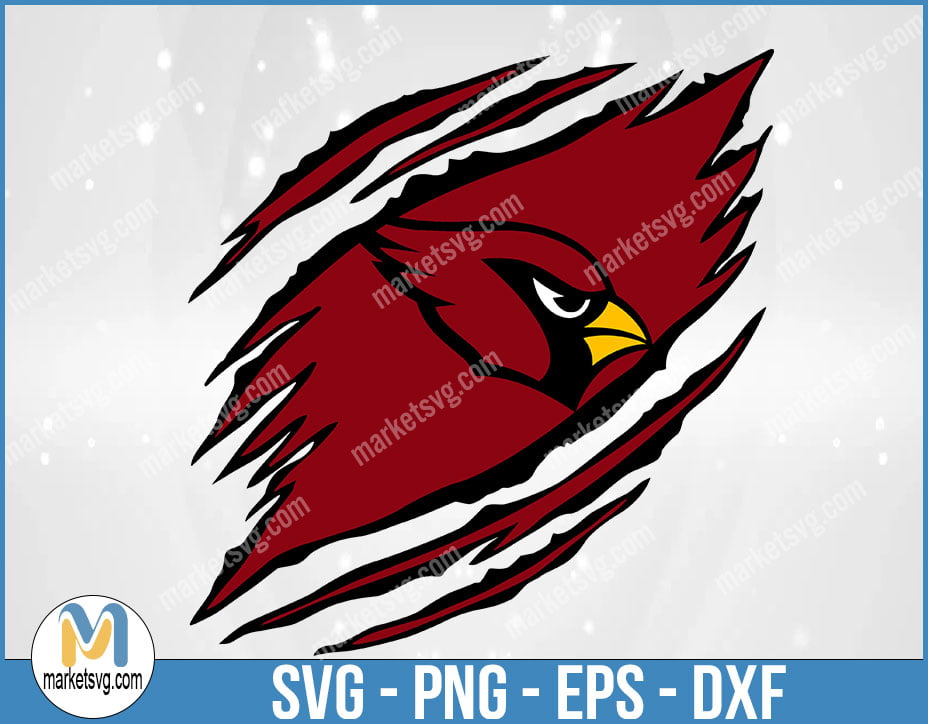 PNG Let's Go Cardinals Mascot SVG Digital Cut File