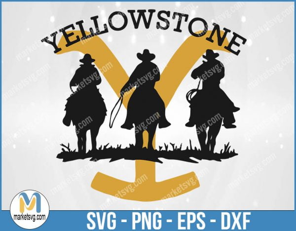 Yellowstone svg, Yellowstone Labels, Yellowstone Symbols, Yellowstone Dutton Ranch, Cricut, Silhouette, Cut file, YE28