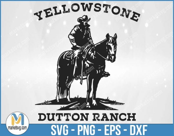 Yellowstone Dutton Ranch, Yellowstone svg, Yellowstone Labels, Yellowstone Symbols, Cricut, Silhouette, Cut file, YE65
