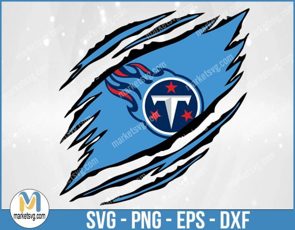 Tennessee Titans Ripped Claw svg, Tennessee Titans svg, Titans Ripped Claw, Titans svg, Clipart, Logo, png, Svg File For Cricut, NFL91