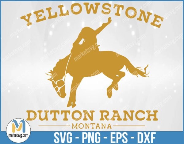 Yellowstone Dutton Ranch Montana, Yellowstone svg, Yellowstone Labels, Yellowstone Symbols, Cricut, Silhouette, Cut file, YE23