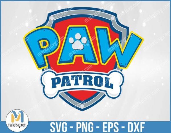 Dog Patrol SVG, Chase, Skye, Zuma, Everest, Marshall, Tracker, Rocky, Instant Download, PA2