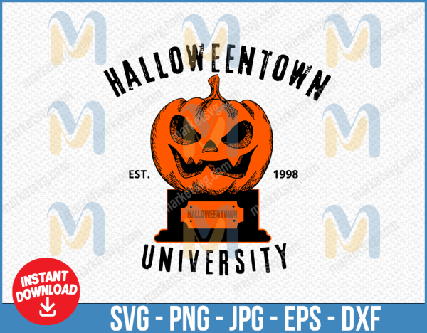 Halloween Town University Embroidery Designs, Halloween Embroidery Designs, Embroidery Patterns, Machine Embroidery Files, Digital Downloads