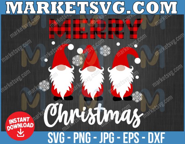 Gnome svg, Christmas Sublimation Download, Ready to print, Merry Christmas Santa Gnomes svg, Scandinavian Gnomes, Nordic Tomte Gnomes svg