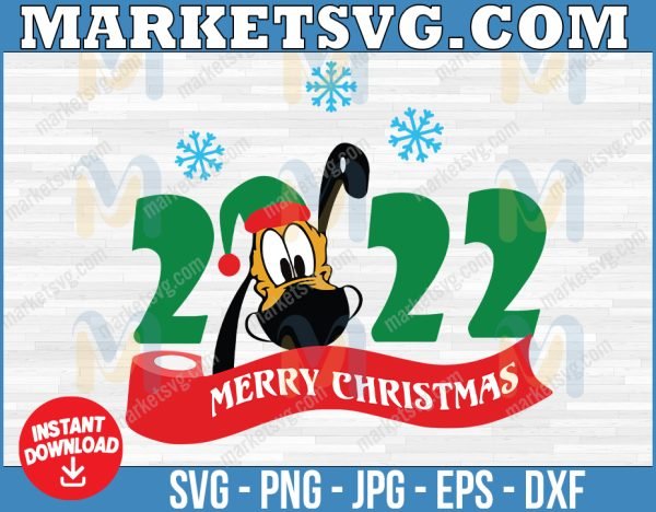 Merry christmas 2022 SVG, dong and Mickey mouse svg, Santa's hats svg, toilet paper svg, Merry Chrismas svg, Cricut, Digital download
