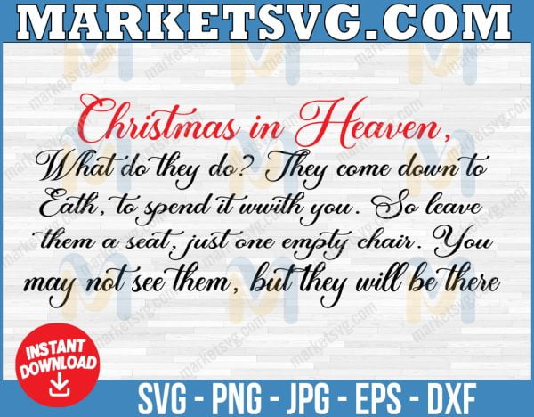 Christmas in Heaven SVG - Christmas SVG - A little bit of heaven in our home, lantern svg