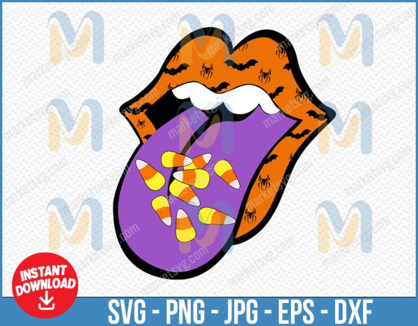 Rolling Stones Svg, Classic Leopard Tongue Svg, Rolling Stones Svg, Leopard Svg, Lips Svg, Tongue Svg, Lips, Rolling Svg, Valentines Svg