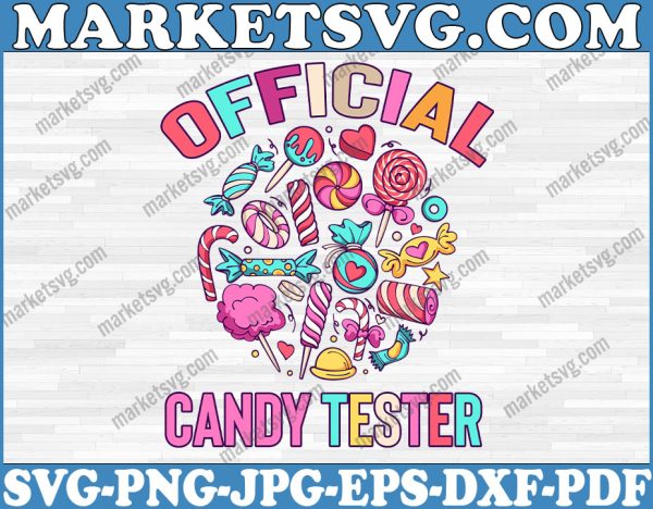 Official Candy Tester svg